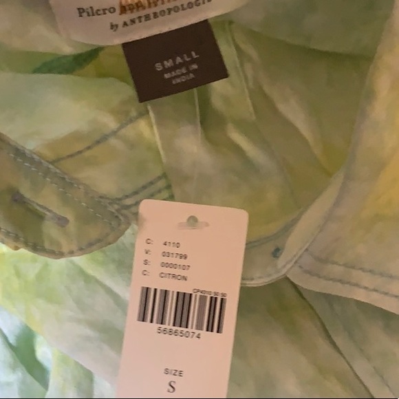 Anthropologie The Cate Classic Tie-Dye Buttondown - Picture 3 of 5